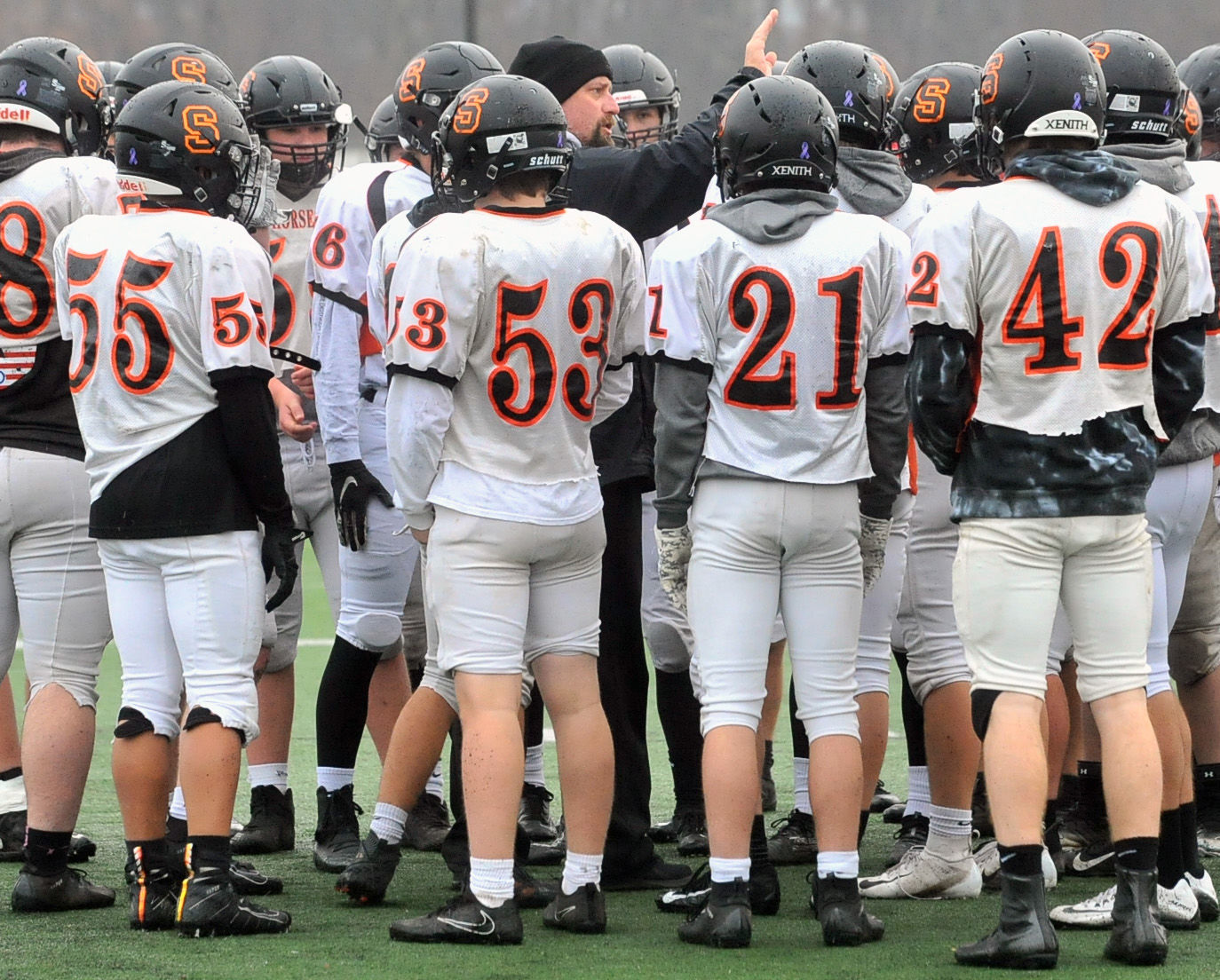 Schuylerville state football practice
